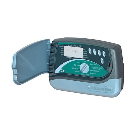 Champion Irrigation Champion Programmable 4 Zone Indoor Sprinkler Timer R-4I